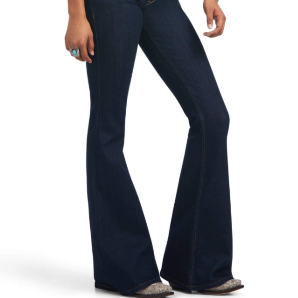 Women's Ariat R.E.A.L. High Rise Shelby Flare Denim Jean